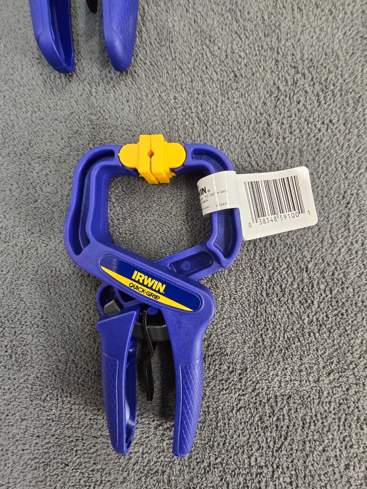 (4) Irwin Small 1-1/2"  Quick-Grip Locking Handi-Clamp 4