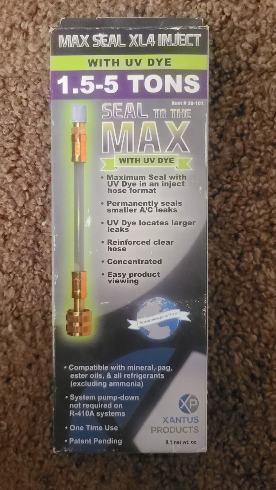 Max Seal Direct Inject UV Dye 1.5-5 Ton