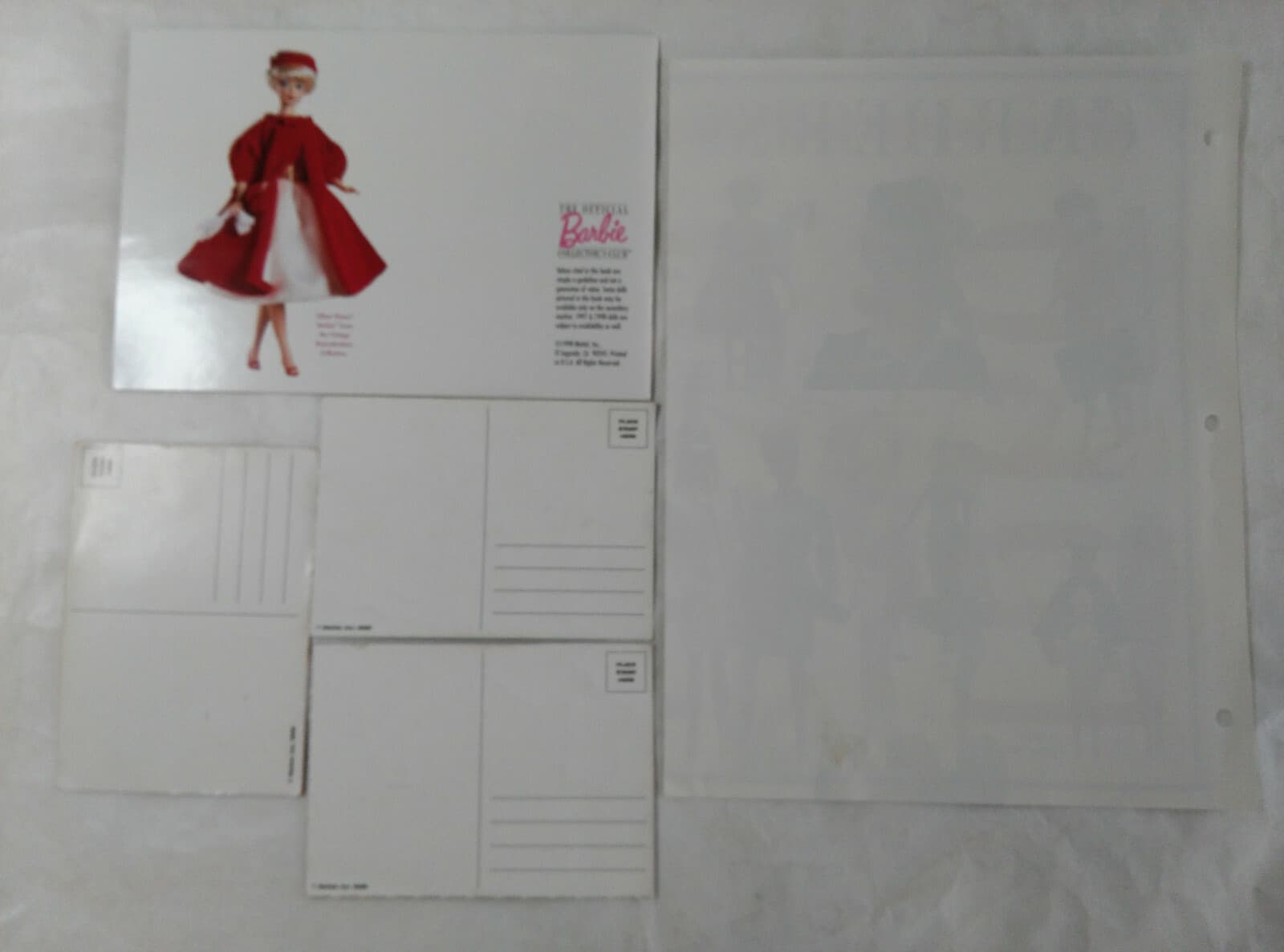 1989 Barbie Postcards / 1998 Guide to Barbie Doll Collecting / 1997 Careers  2