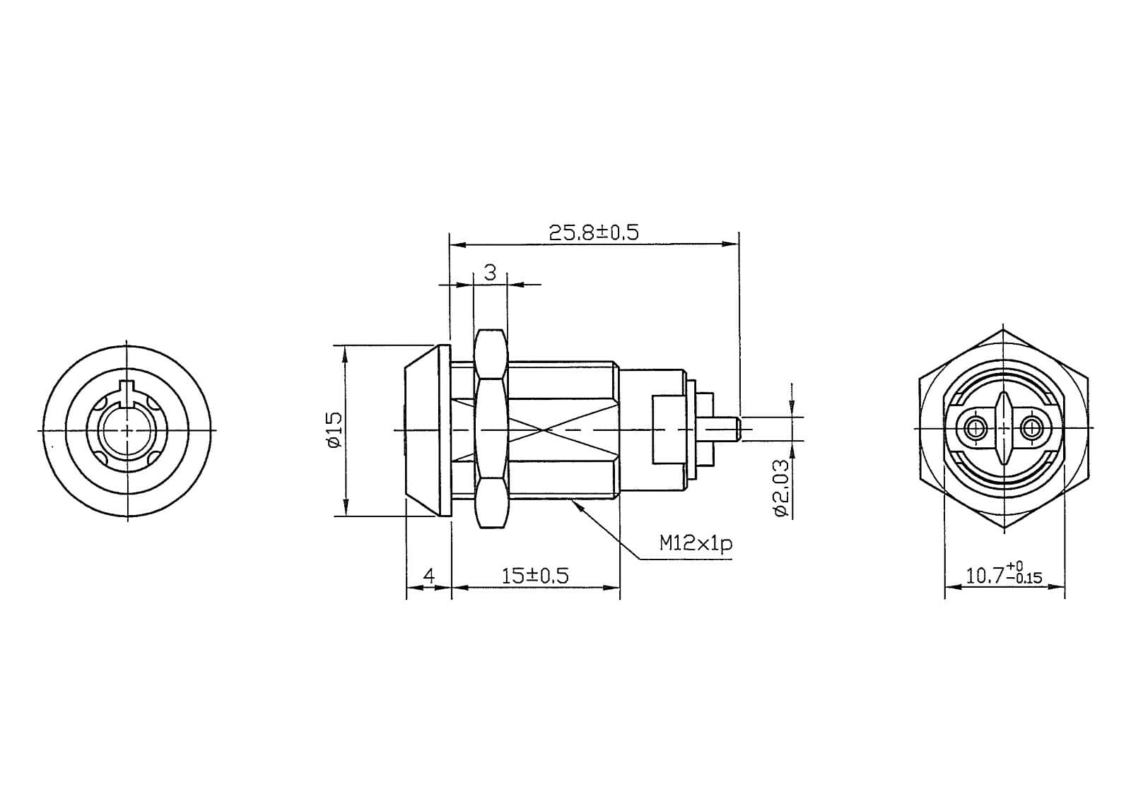 Lot of 10 Miniture Electronic Tubular Round Key Switch Lock Keyed alike 2100BS 2