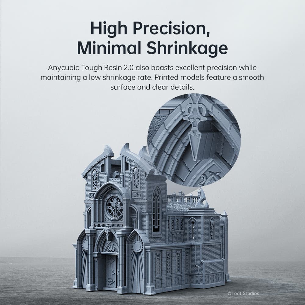 【Buy 3 Pay 2】ANYCUBIC Standard UV Resin Tough DLP ABS-Like Plant-Based Resin Lot 4