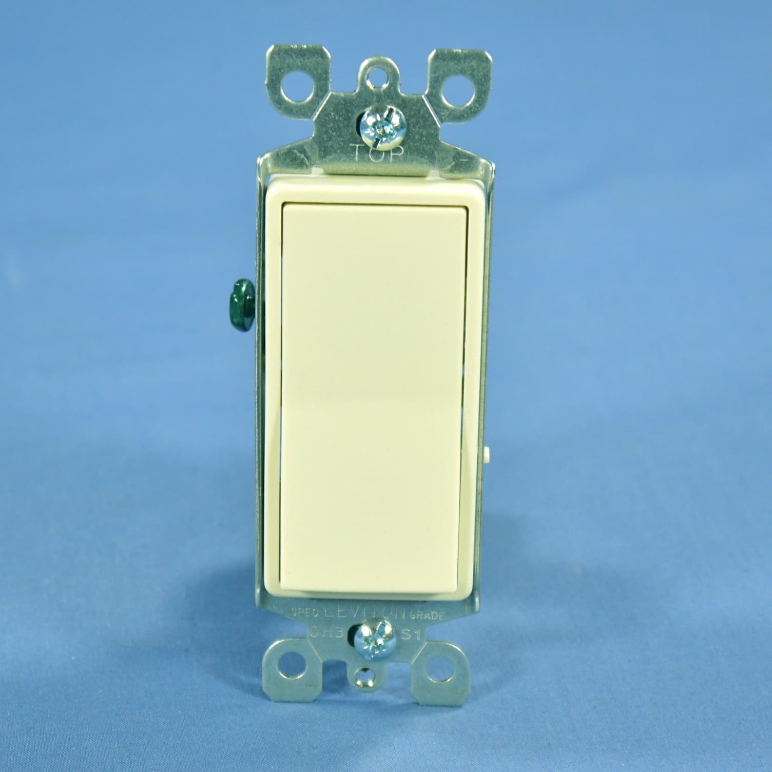 Leviton Decora Almond Rocker Wall Light Switch 15A Single Pole 5601-2A Boxed 4