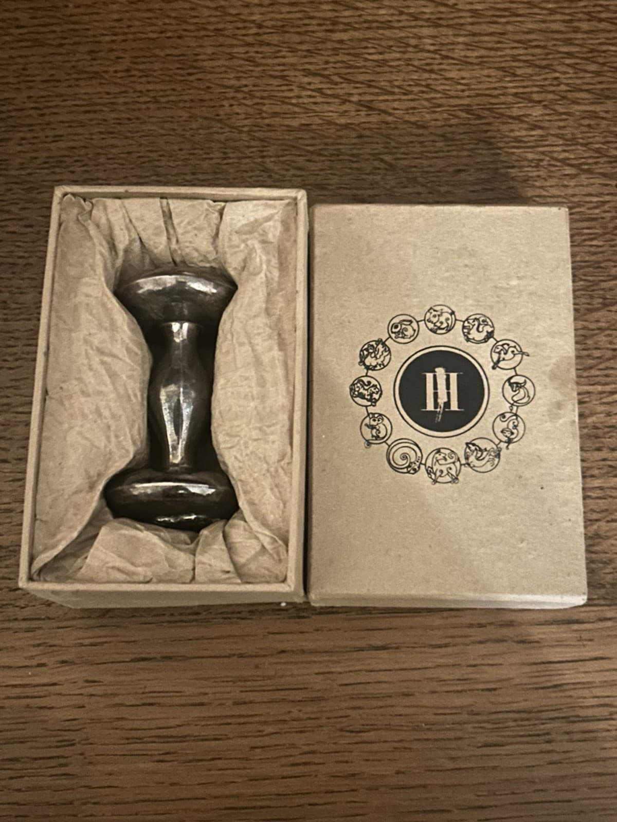 John Hardy Baby Rattle Sterling Silver Ultra Rare Vintage 925 With Box