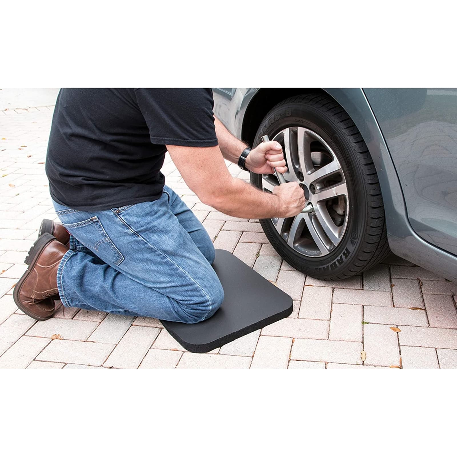 EarthEdge The Pad, The Ultimate Comfort Kneeling Pad, Black - 15in x 20in 6