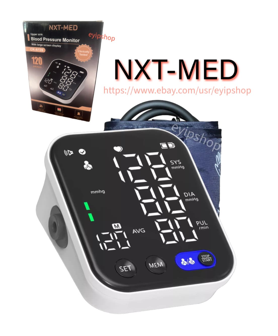 Blood pressure monitor Upper arm, Automatic Digital upper arm Blood pressure mon