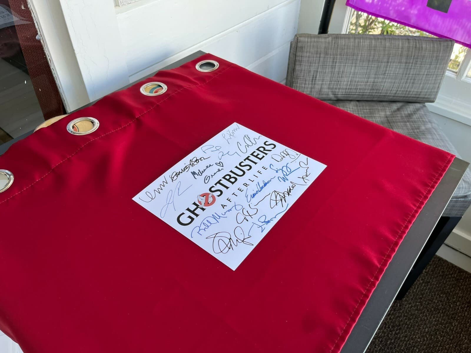 Ghostbusters: Afterlife Title Card Cast-Signed- 8.5x11- Autograph Reprints 2