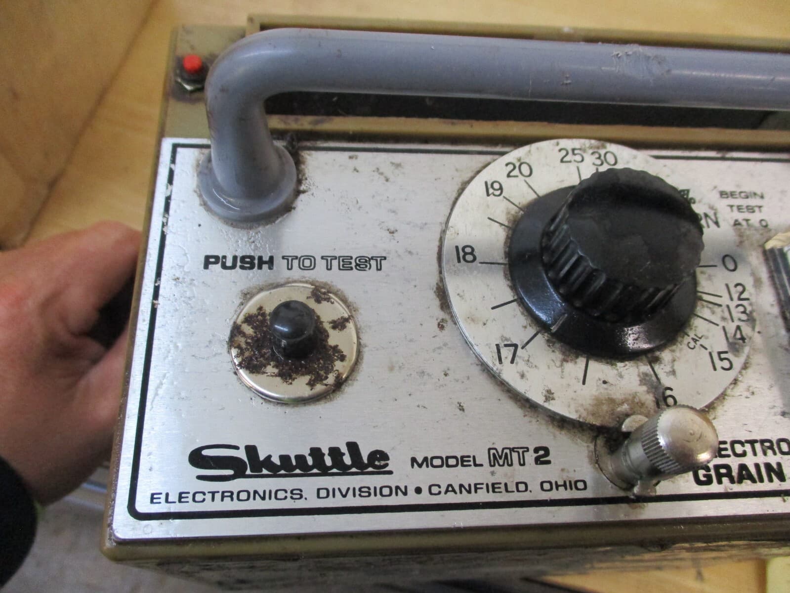 Vintage Shuttle Mt2 Grain Moisture Tester Collectible Agricultural Tools 5