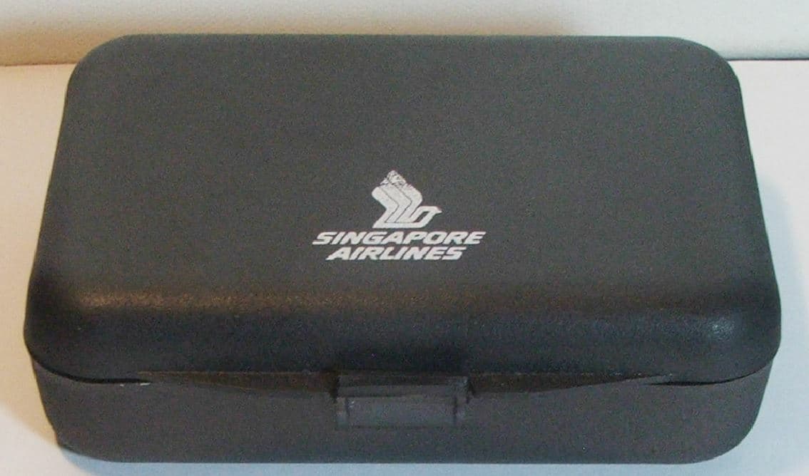 Singapore Airlines RARE Stationary Kit 1980s 1st Class Amenity Complete Unused 5