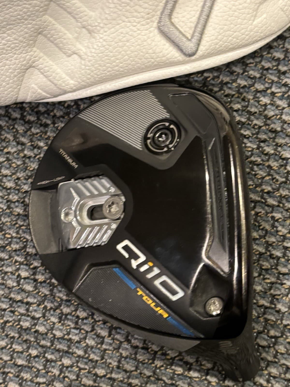 TAYLORMADE QI10 TOUR 3-WOOD HEAD 15° FAIRWAY WOOD HEAD ONLY Qi10 + HEADCOVER 5