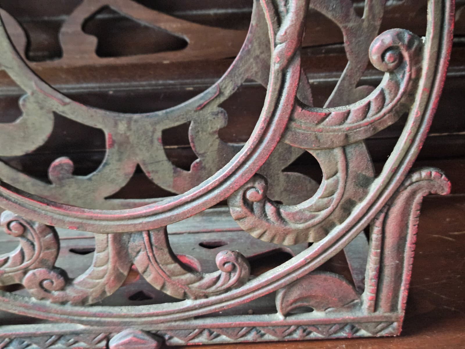 Stunning Art Deco Greyhound Cast Iron Magazine Rack 1920s 4