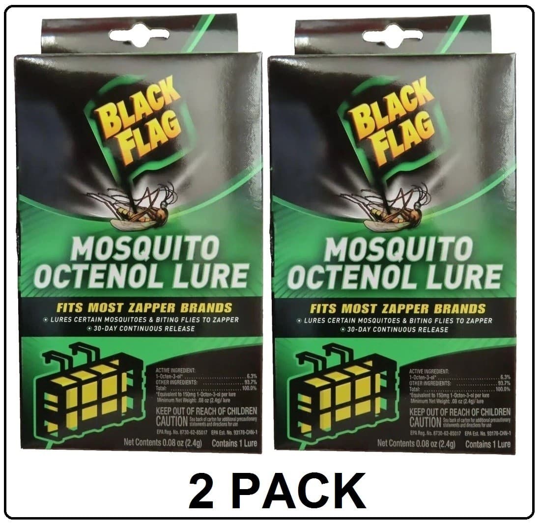 Black Flag Mosquito Octenol Lures Model BZ-OCT1 NEW (2 PACK)