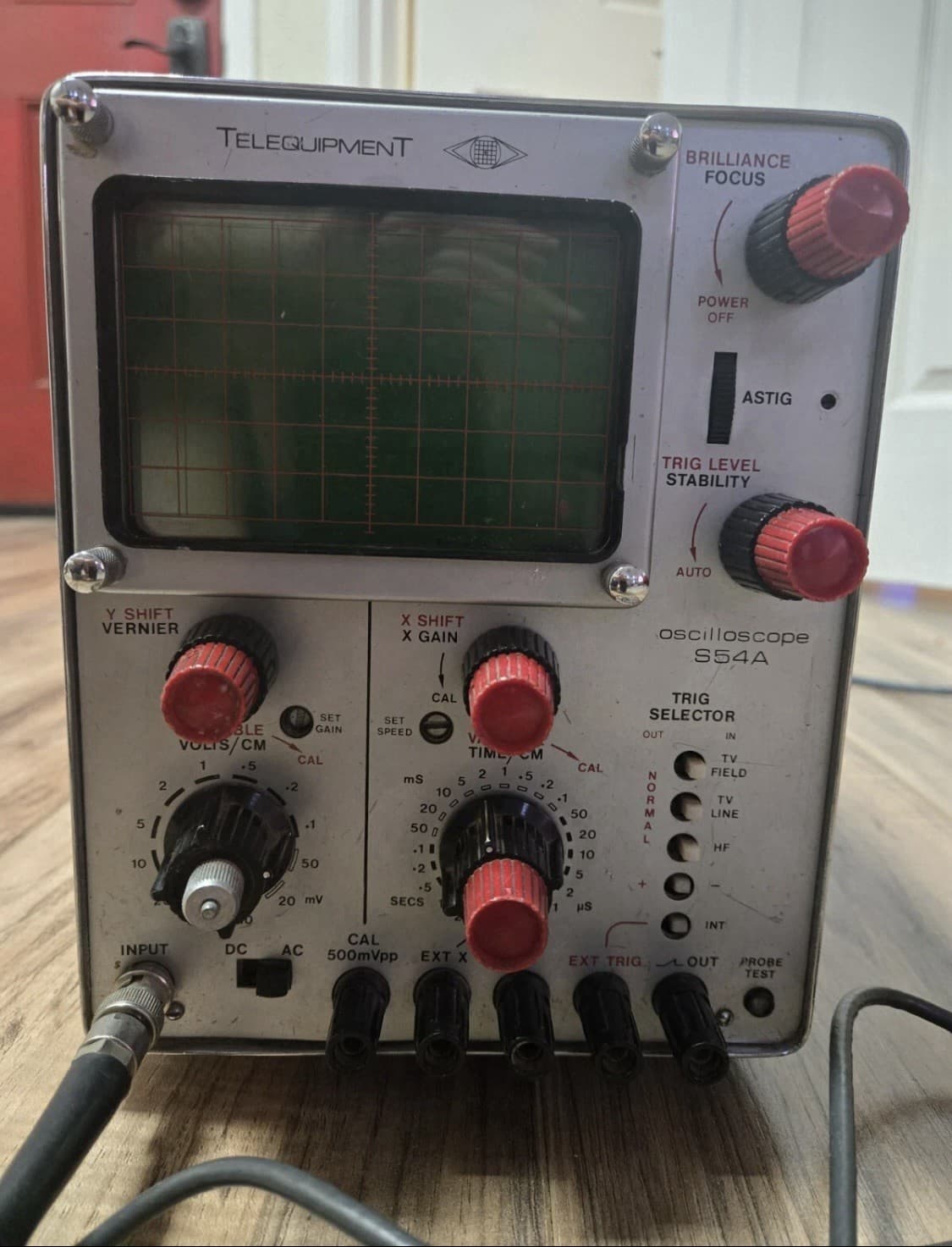 Telequipment S54A Analog Oscilloscope 3