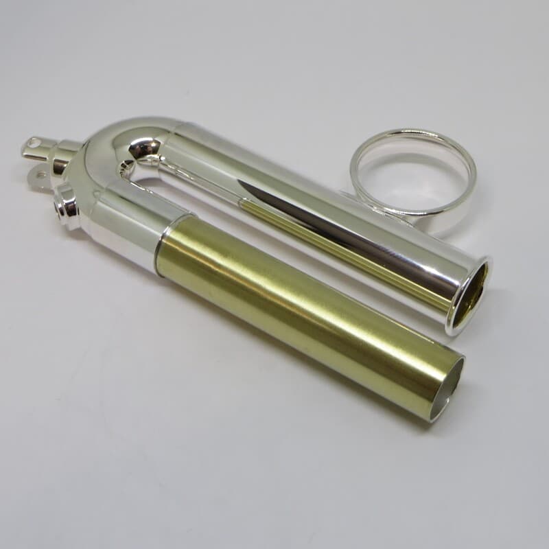 Yamaha Trumpet 3rd Valve Slide Assembly (E-Flat), Silver Plated, TR6610S S6