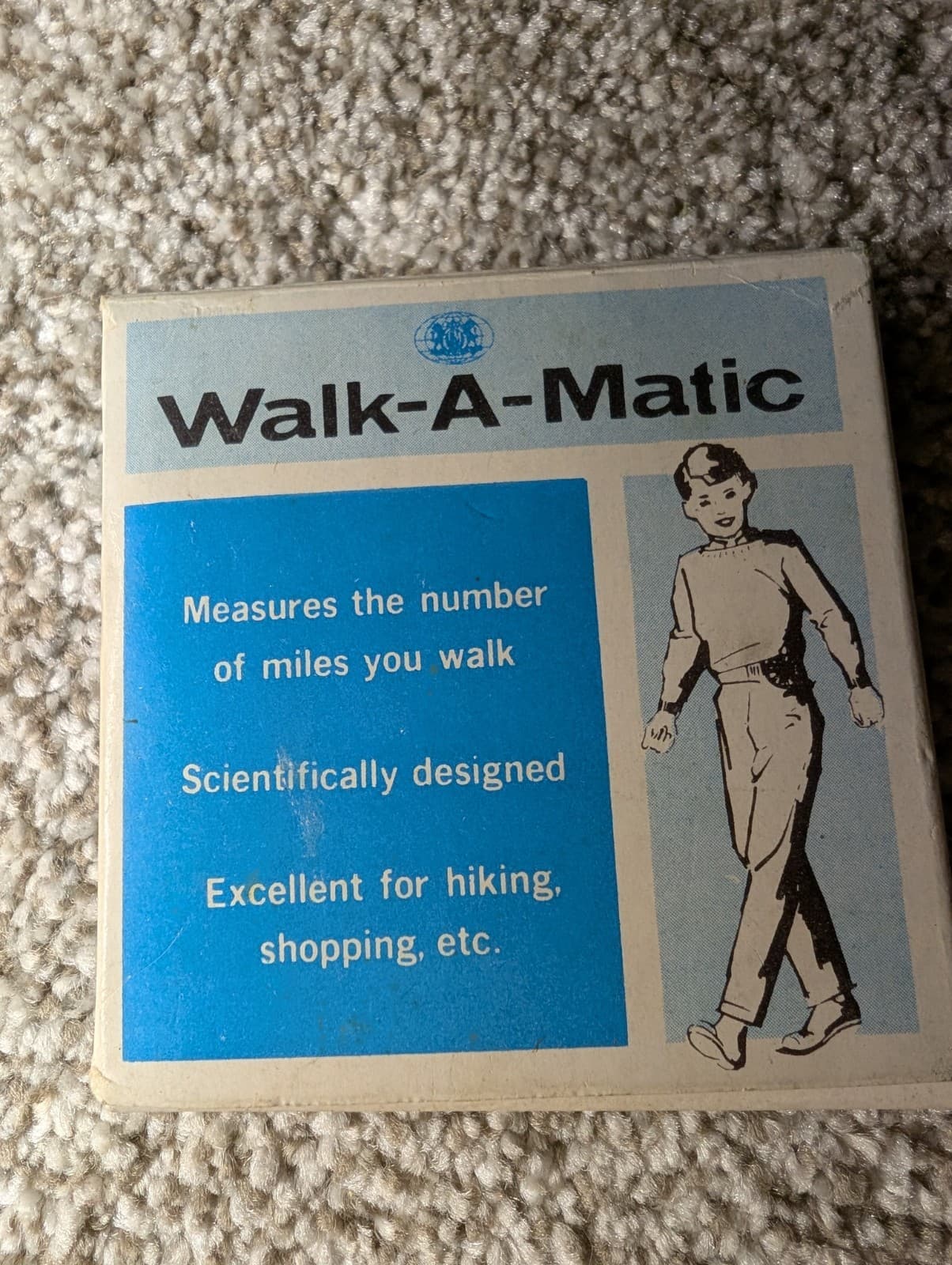 Vintage Pedometer Walk A Matic Mechanical Pedometer  2