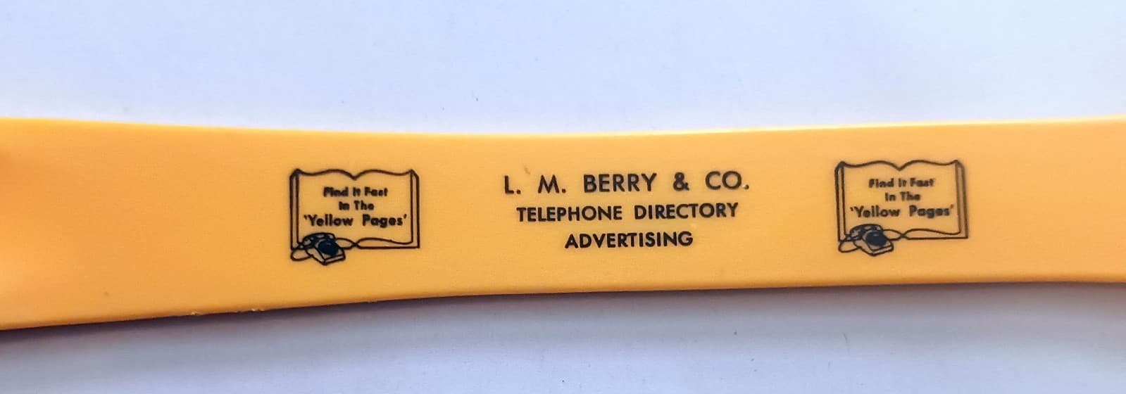 Yellow Paages Telephone Directory Advertising Promo Show Horn 2