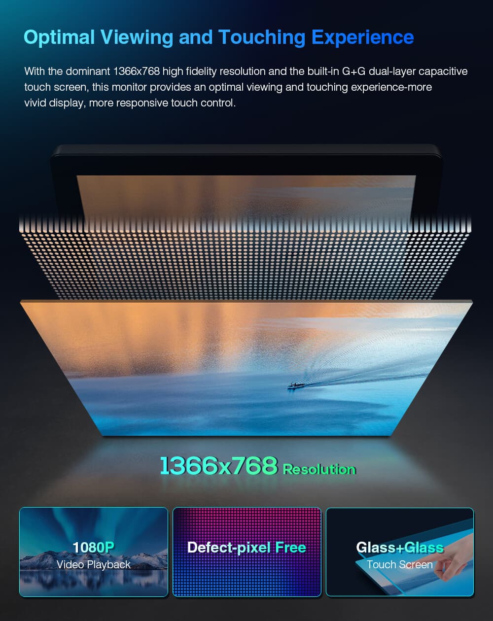 2X 11.6" Android HD Touch Screen Car Headrest Rear Monitor Rear Seat Media Play 5