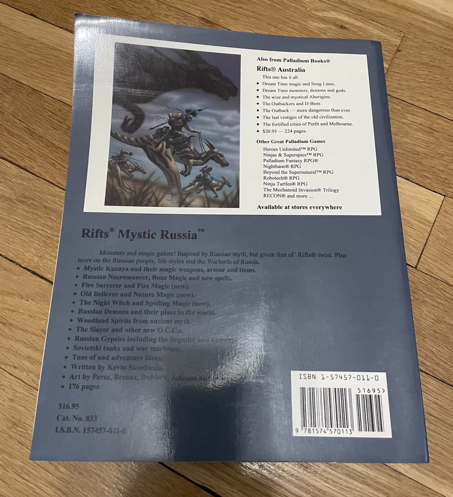 RIFTS Mystic Russia Palladium Books 2