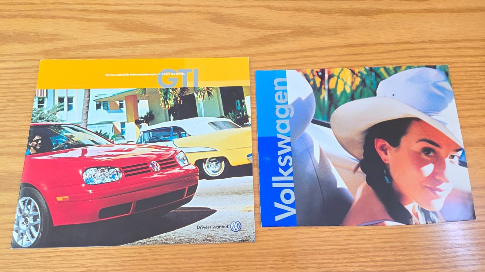 Volkswagen VW Sales Brochure Lot: Golf, GTI, Passat, Jetta, Drivers Wanted, etc 3