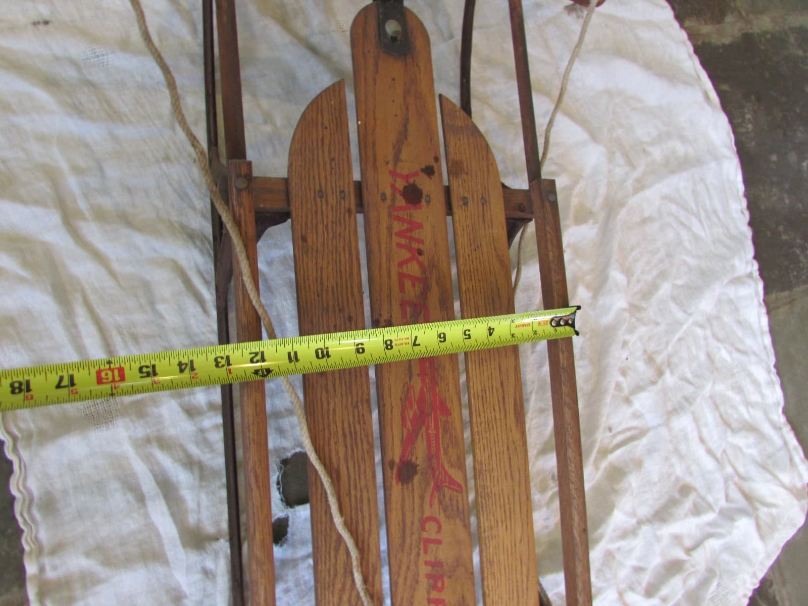 Vintage M No. 11  Yankee Clipper Sled Made By S.L. Allen & Co Inc. Phila. PA 4
