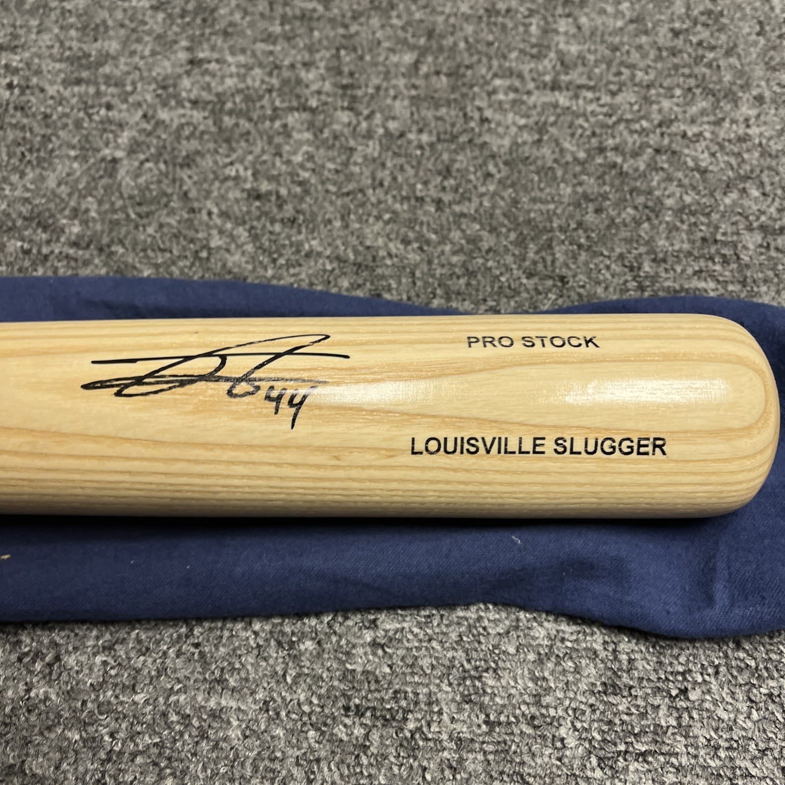 Autographed Baseball Bat Julio Rodriguez #44 Authentication Fanatics Event 6