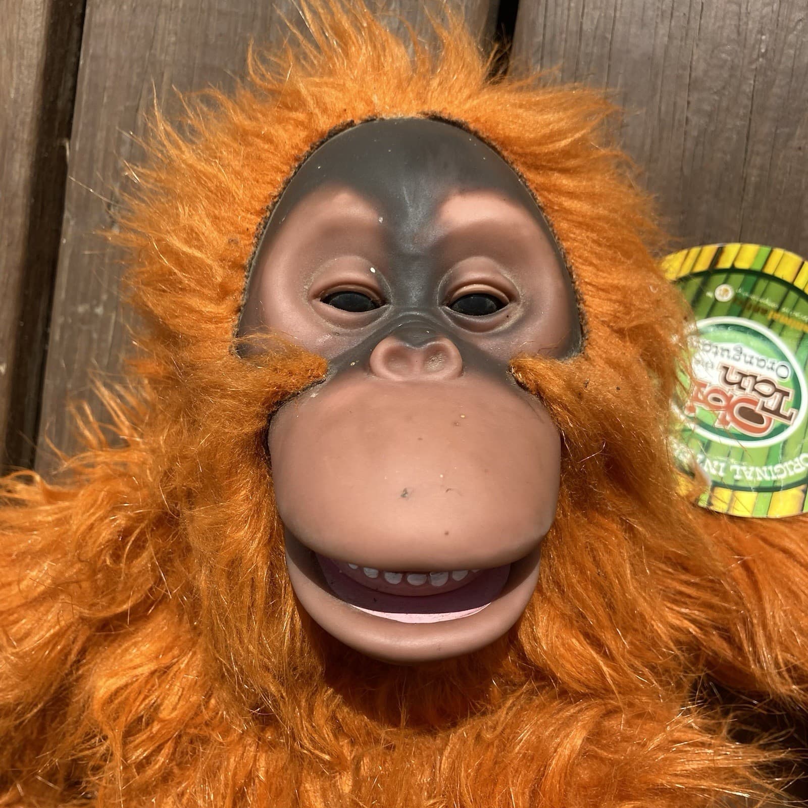Obi Tan Orangutan Interactive Plush Toy Monkey 16" Senario 2001 Kobi Oki TESTED! 2