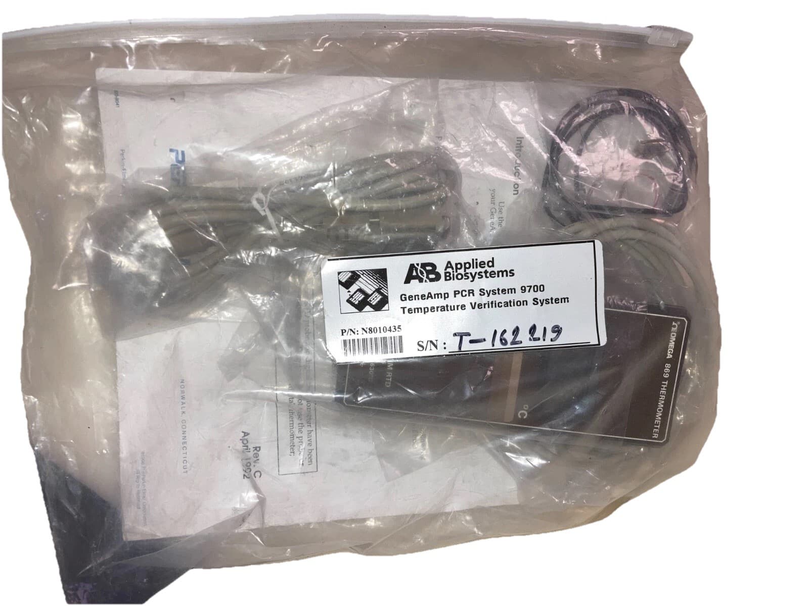 NEW ABI / Applied Biosystems 9700 Temperature Verification System N8010435