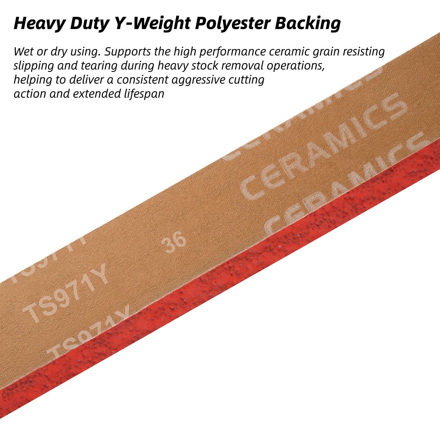 3-Pack 2x72 inch Ceramic Grinder Sanding Grinding Belts 120 Grit for Metal Steel 4