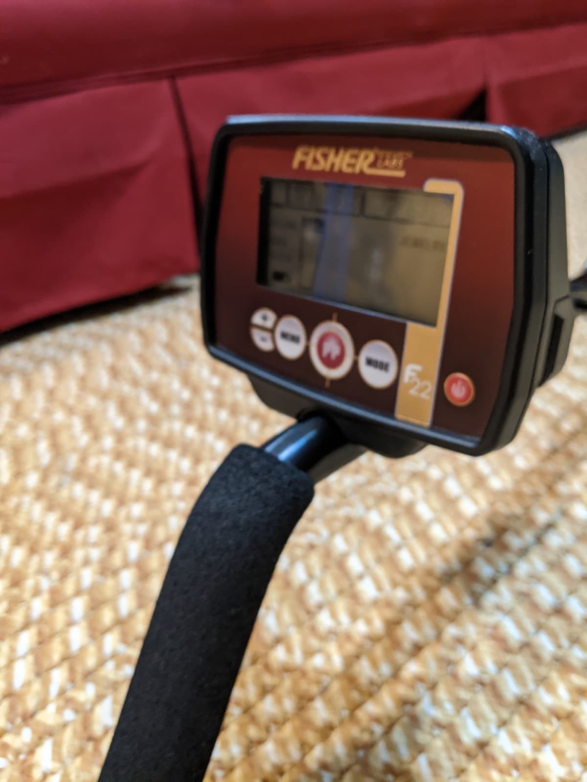 Fisher F22 Weatherproof Metal Detector 5