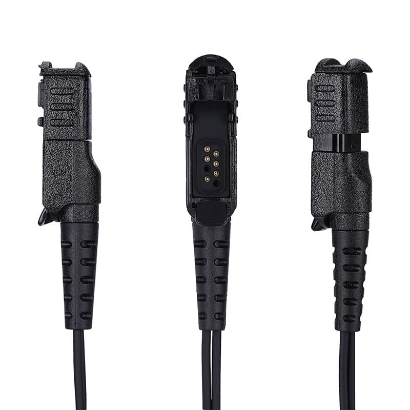 Earpiece PTT Mic Headset for Motorola XPR3500e XPR3300e XPR3300 XiR P6628 P6620 4
