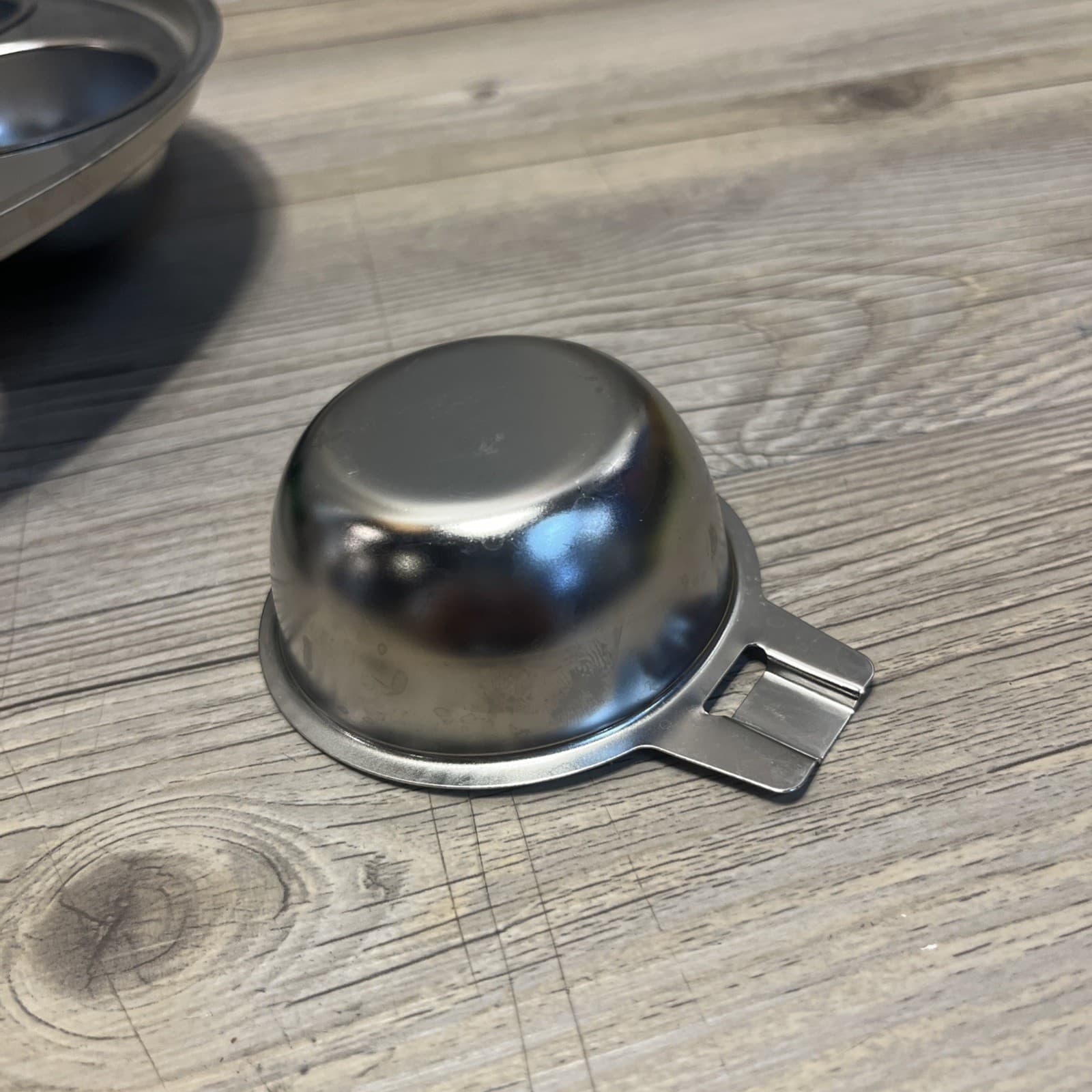 Stainless Steel Egg Poacher Tray/Insert For 9-1/2" Diameter Pan Or Pot W/6 Cups 4