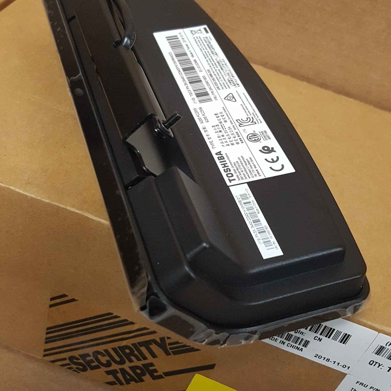 Toshiba 6200 Black  Digital Customer Display Kit Toshiba fc2555 -Open Box- 6