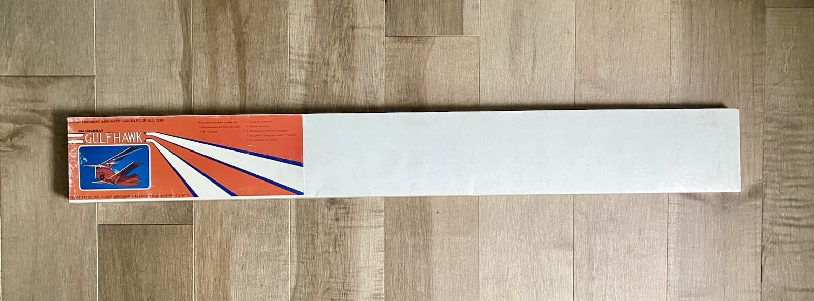 Vintage Squadron Kites THE GRUMMAN GULFHAWK Kit #1106, 48” Wingspan NIB NOS 2