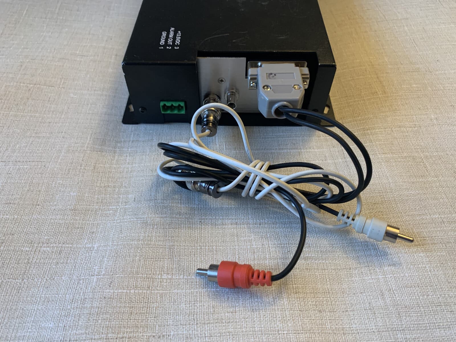 GE SECURITY INTERLOGIX FIBER B7748AV 748-R TWO-WAY VIDEO &  2-CH AUDIO DIGITAL 5