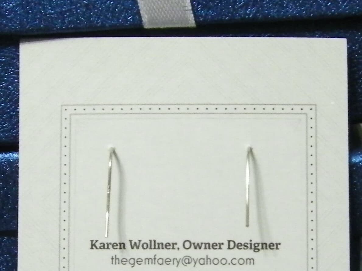 Sterling Silver Natural SLEEPING BEAUTY TURQOISE Earrings #1818...Handmade USA 5