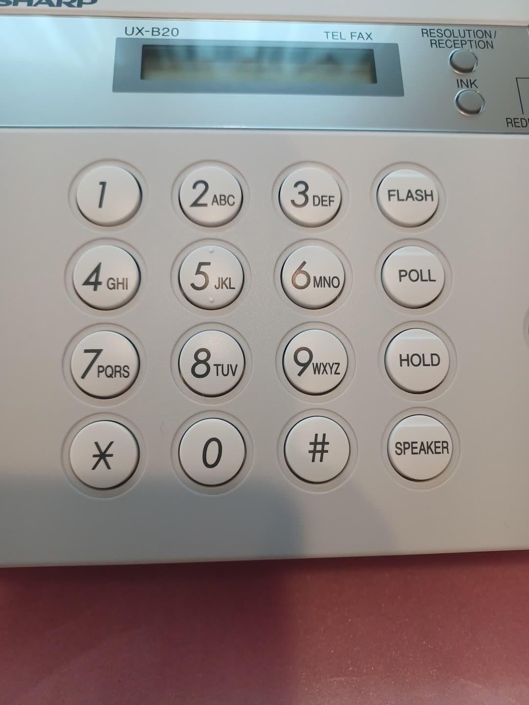 Sharp UX B20 Inkjet Fax Facsimile Machine for Small & Home Office NOS Untested 6