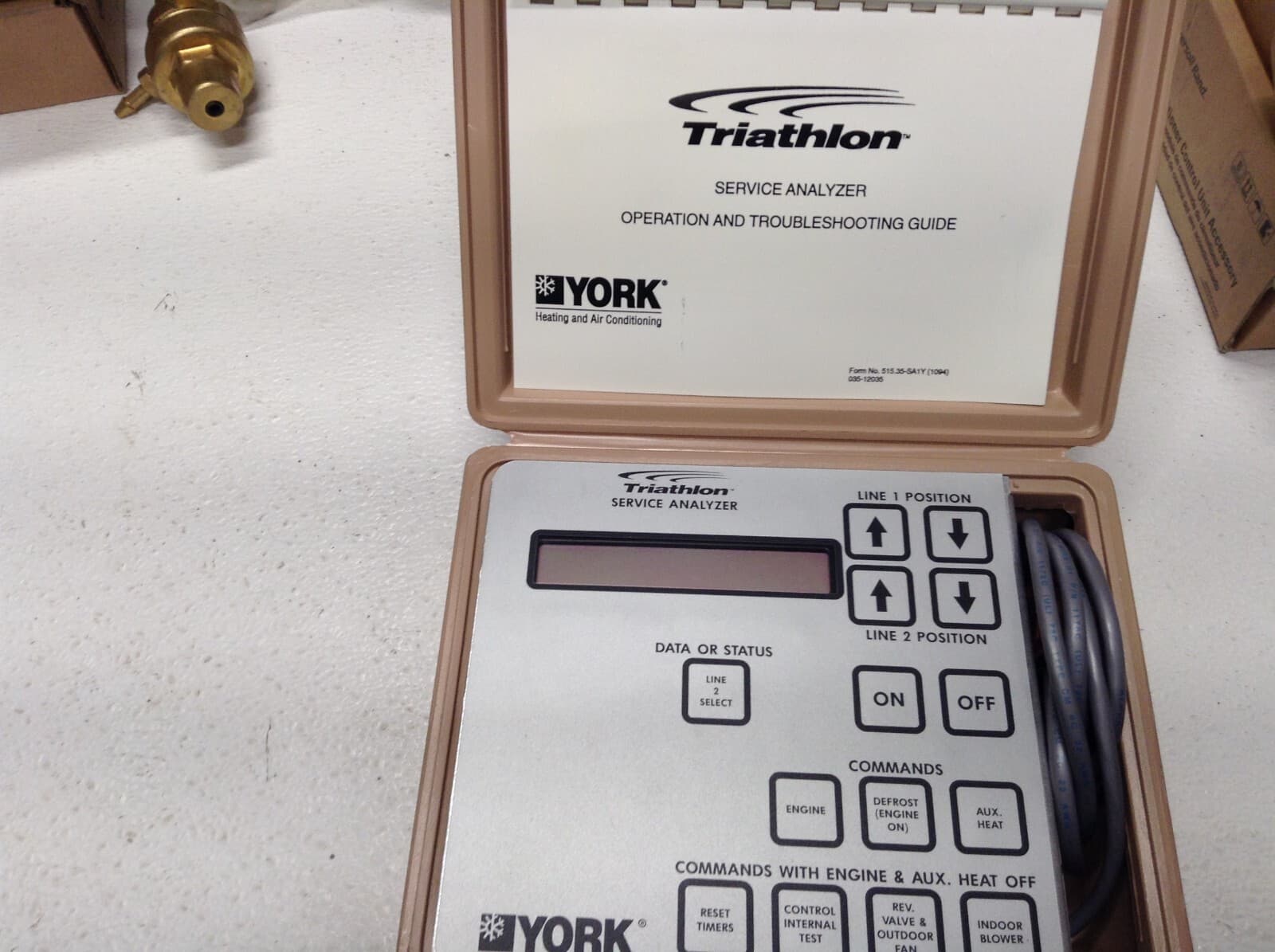 NEW York Triathlon Service Analyzer HV/AC Diagnostic Tool Case & Manual