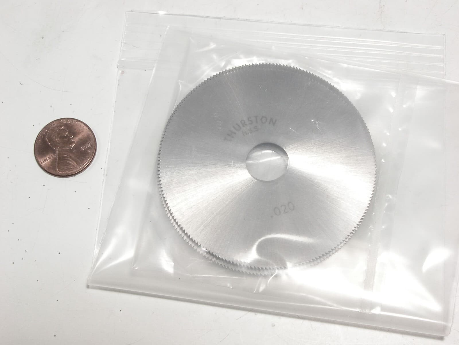 Vintage Thurston HSS 2.5 inch Diameter Circular Saw Blades, Unused 2