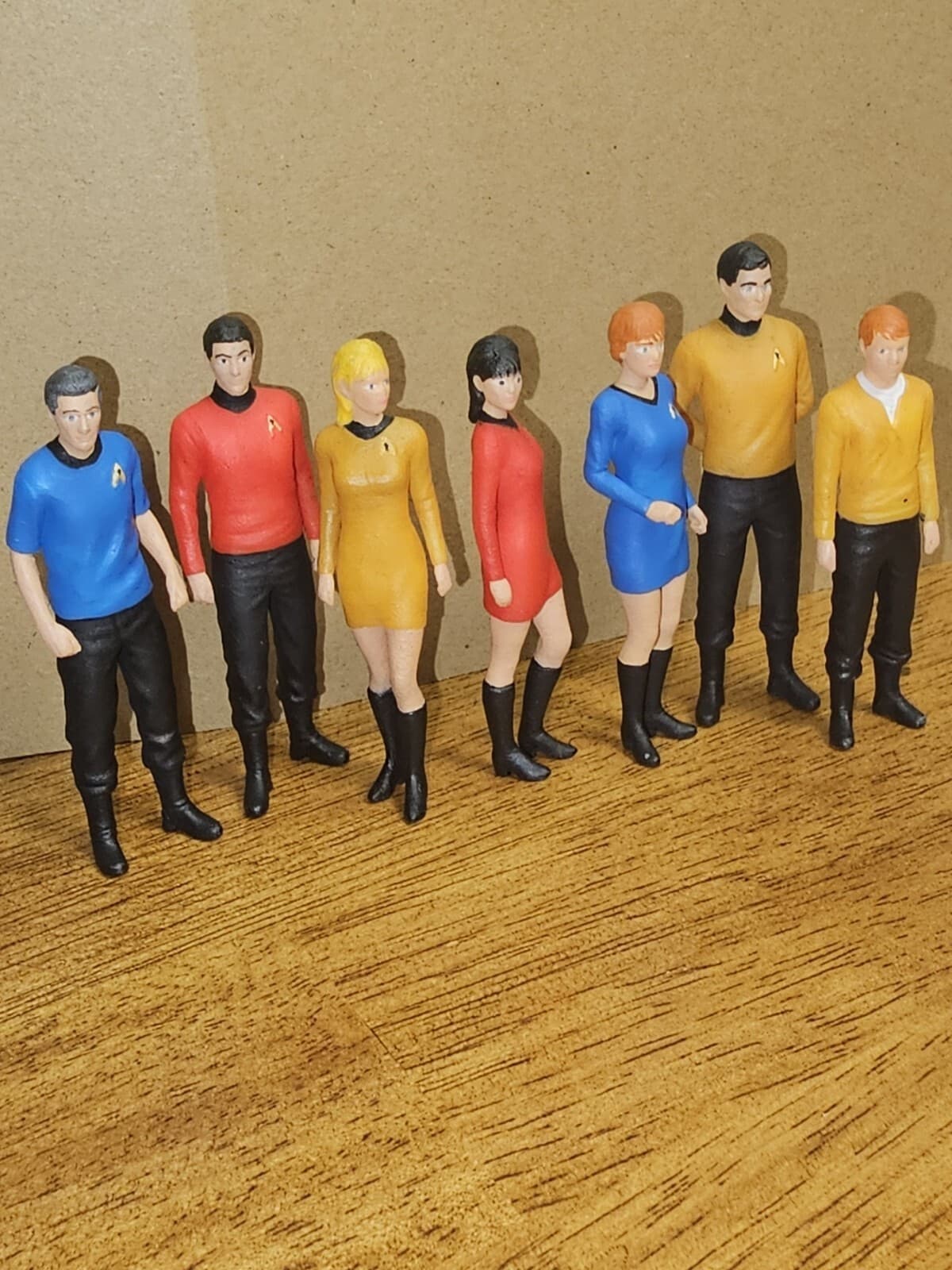 What IF Lost In Space crossover Star Trek - 7 Figure Set 3D Print 1:24 John Don 3