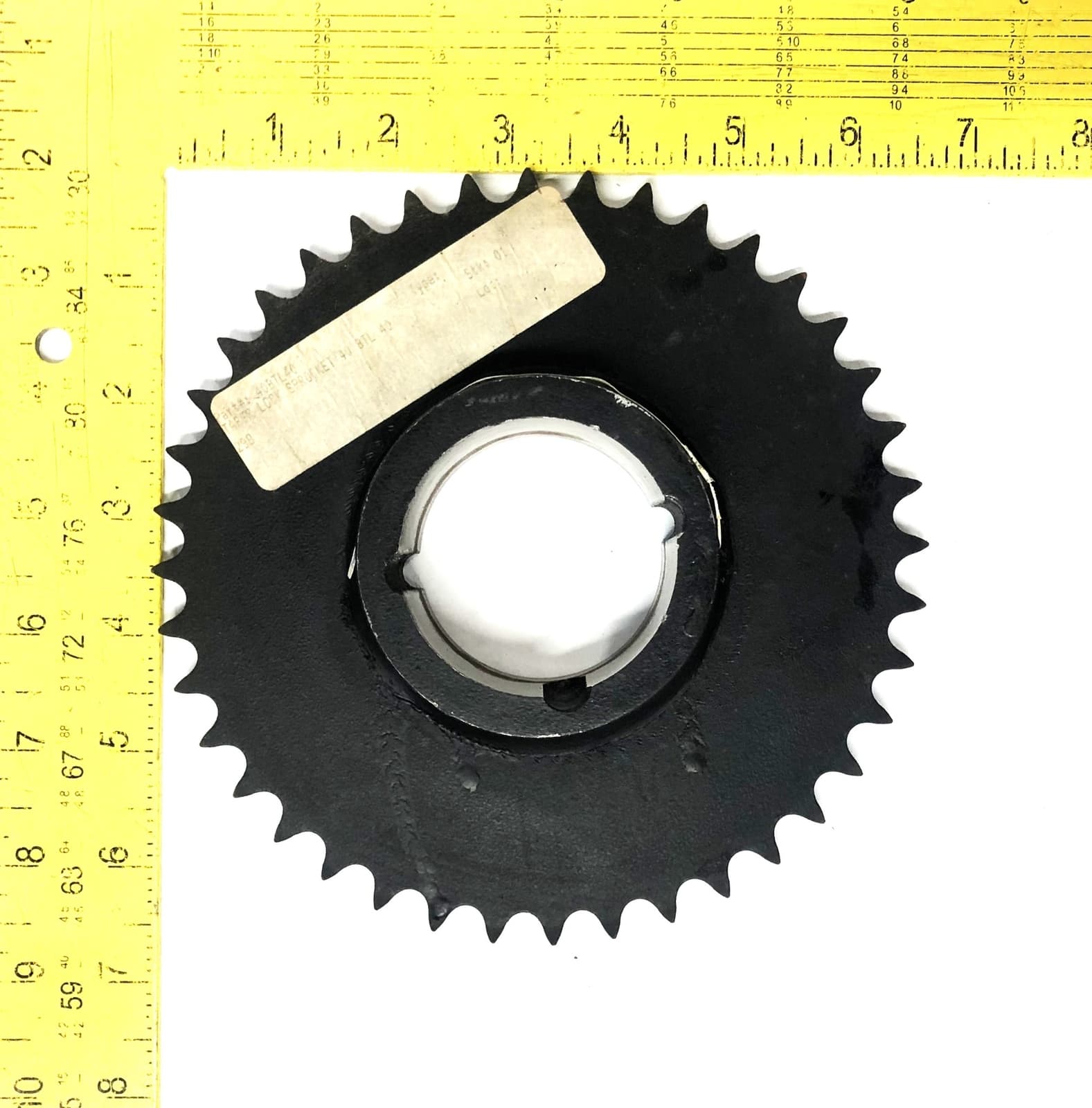 Martin 1610 Tapered Bore Roller Chain Sprocket 40BTB40 NOS 5