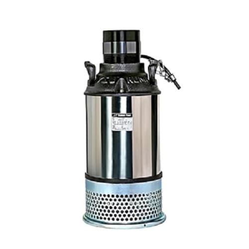 Tsurumi 4HF High Flow Water Feature Pump with Axial Flow Solid Handling Impeller