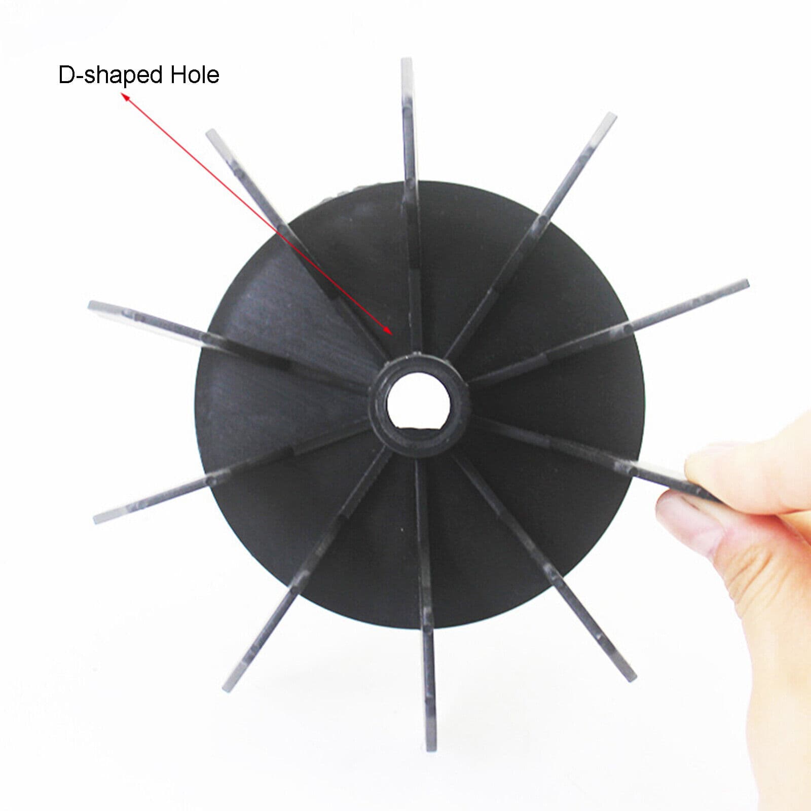 Small Pump Fan Blade Motor Cooling Fan for Autus Direct-connected Air Compressor