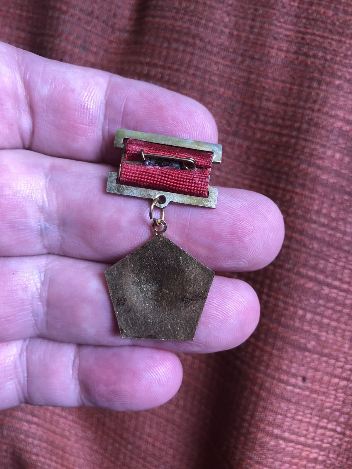 Soviet Space Pilot-Cosmonaut of the USSR Medal Badge Original Wearing Copy 2