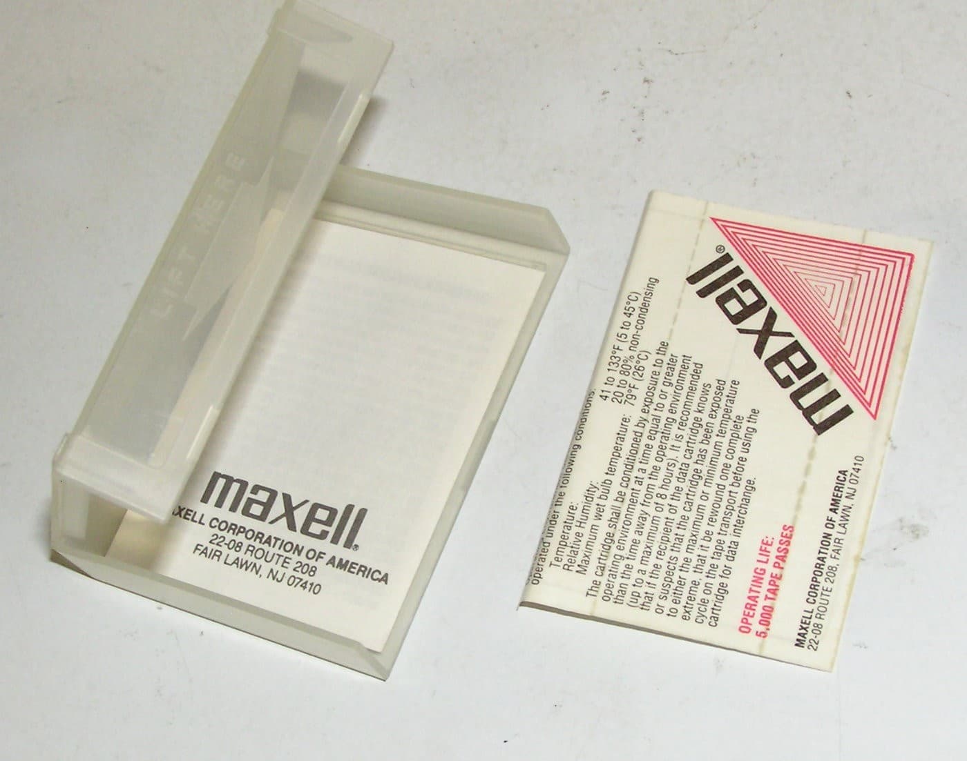 Maxell DC2120 QIC-80 mini data cartridge Mystery Tape 4