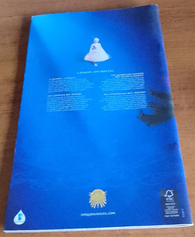 Alegria - Cirque Du Soleil - Official Souvenir Program 2