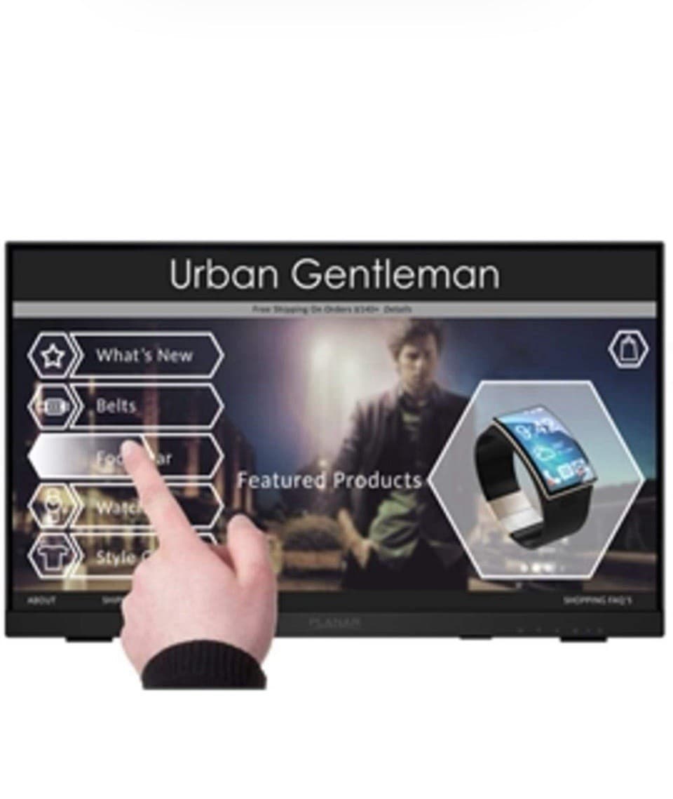 Planar Helium Systems 22" Multi-Touch LED Monitor Built-in Speakers - PCT2235