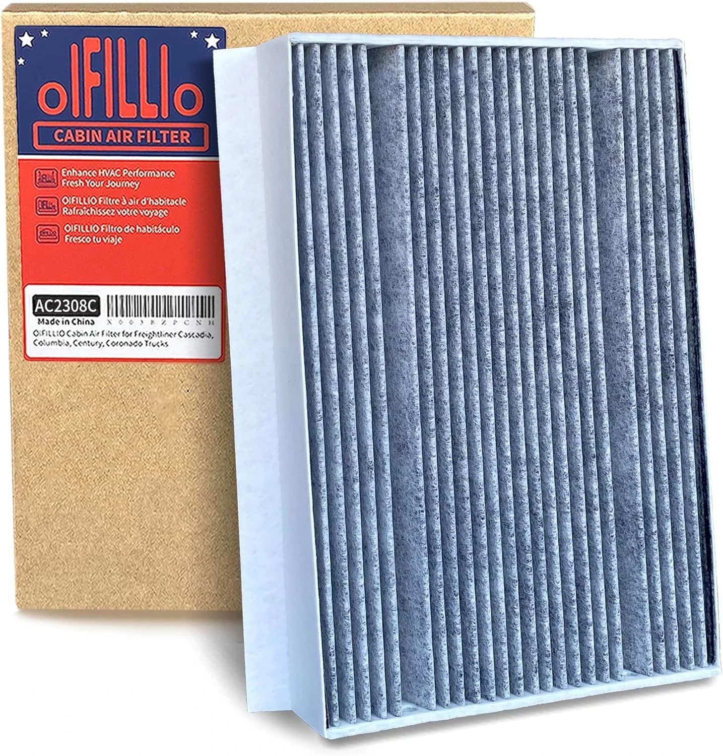 Cabin & Engine Air Filter for 2019-2022 Mercede Sprinter Van 2500 3500 3500XD, 2 4