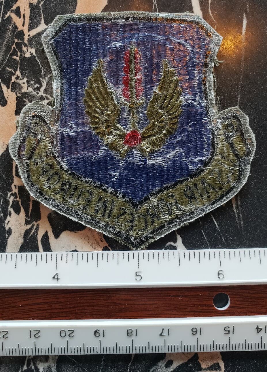 USAF Air Force Air Forces in Europe Patch Blue Subdued 2