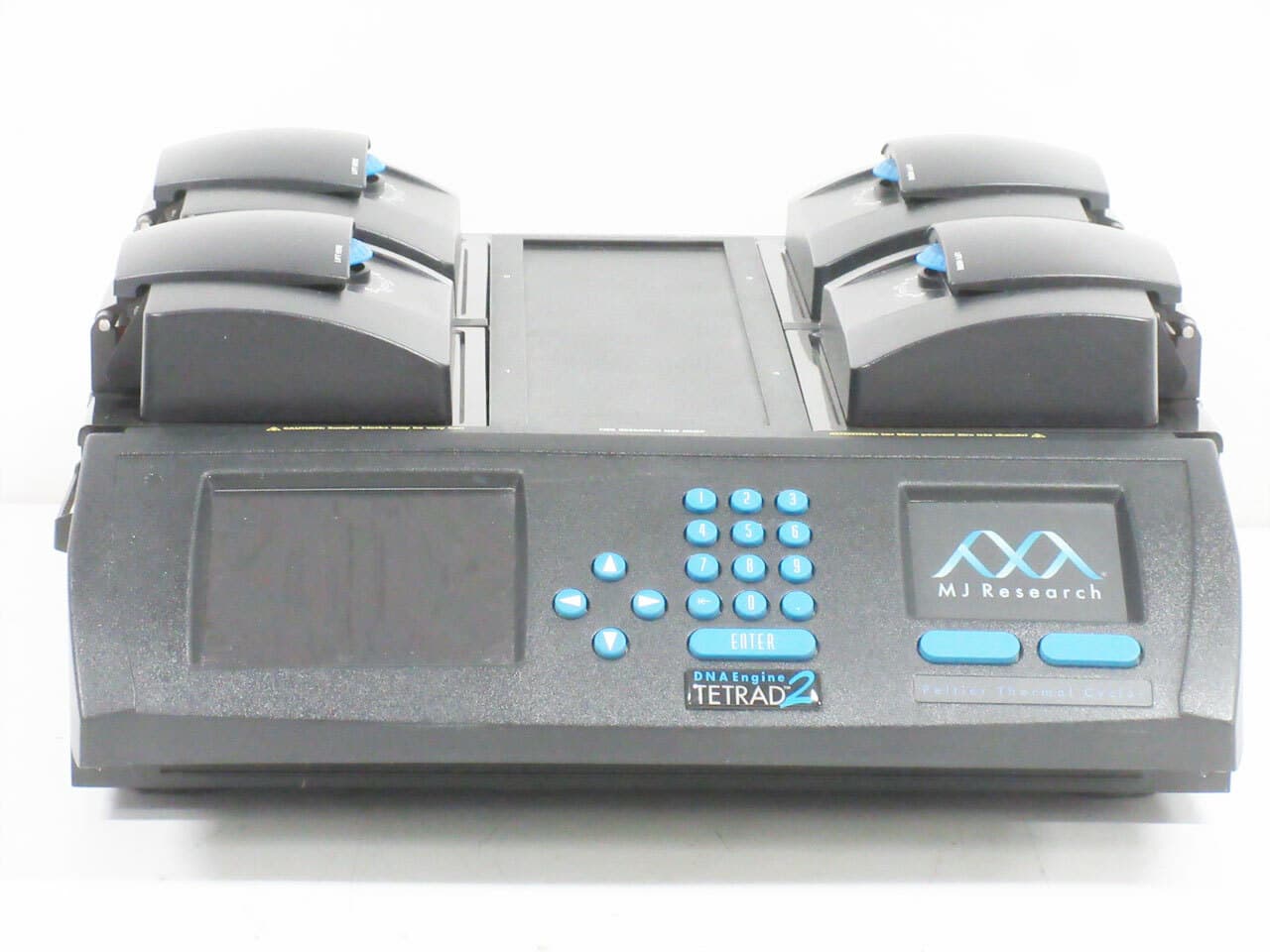 MJ RESEARCH PTC-240 DNA ENGINE TETRAD 2 PELTIER CYCLER 4x 384 WELL ALPHA BLOCK