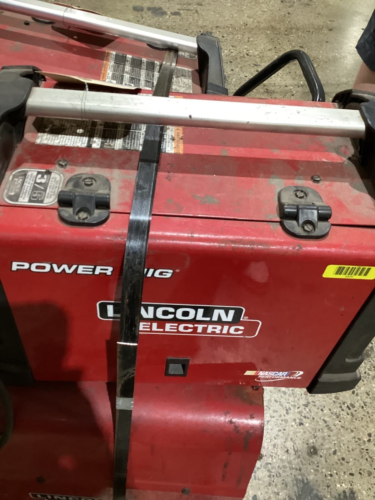 LINCOLN ELECTRIC POWER MIG 210 MP Mig Welder USED 6