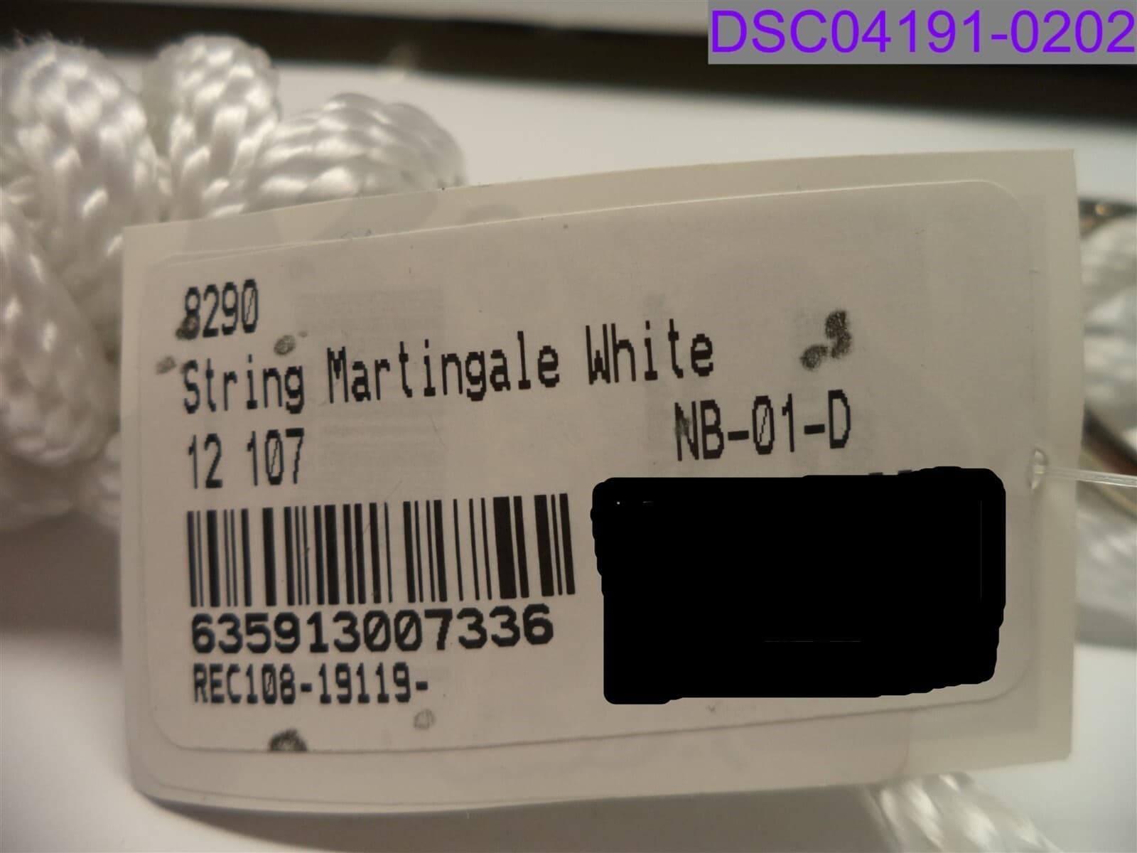 String Martingale White P/N NB-01-D 4